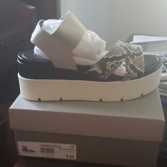 Franco Sarto Shoes - Franco Sarto snakeskin sandals